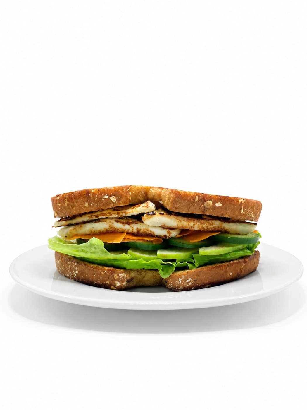 Sándwich de queso panela asado